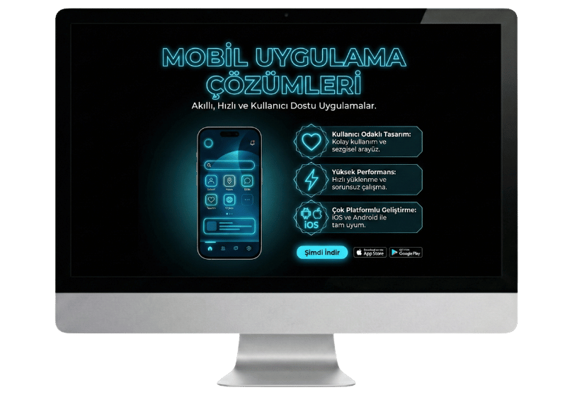 Mobil uygulama geliştirme hizmeti ile iOS ve Android için özel uygulama çözümleri